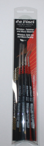 Da Vinci Micro Nova Miniatur-,Tabletop u. Micro-Malerei Set